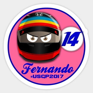 ALONSO COTA 2017 Sticker